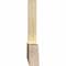 Ekena Millwork Portland Rough Sawn Timber Gable Bracket, Douglas Fir, 84"W x 14"H x 2"D x 4"F, 4/12 Pitch GBW084X14X0204POR00RDF - alternate 5